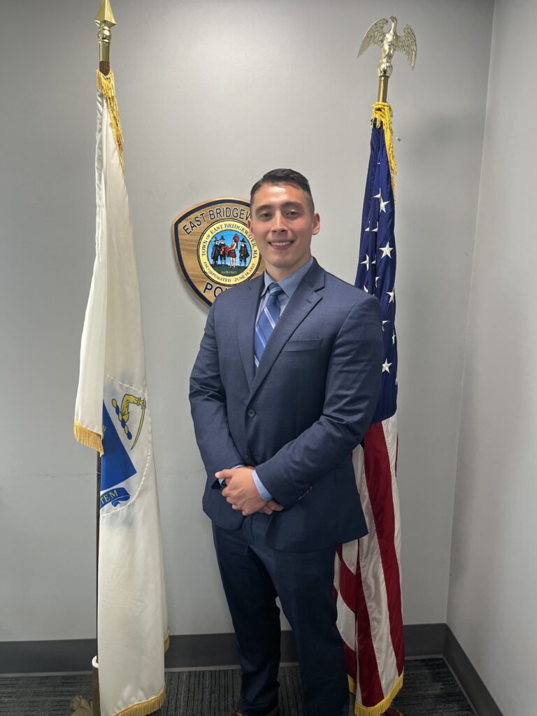Hunter Baker has been appointed to serve as a full-time police officer for the East Bridgewater Police Department.